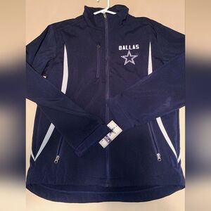 NWT Dallas Cowboys Men's Sz Small Zip Up Lined Jacket